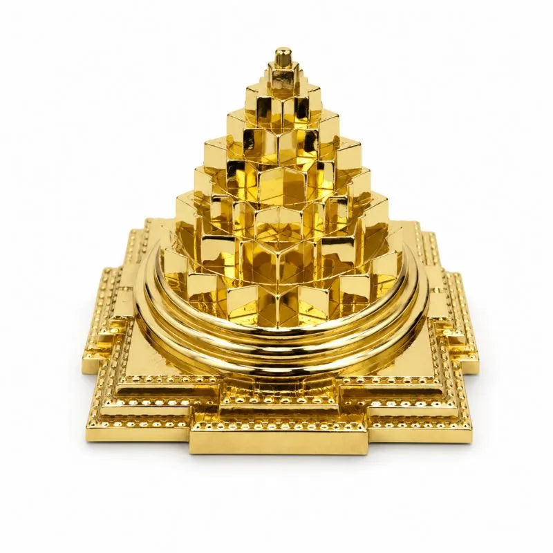 Golden Shree Yantra for Vastu & Meditation
