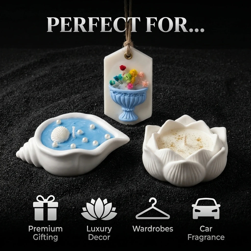 Ceramic Candle & Sachet Gift Set