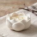 Lotus Ceramic Vanilla Candle
