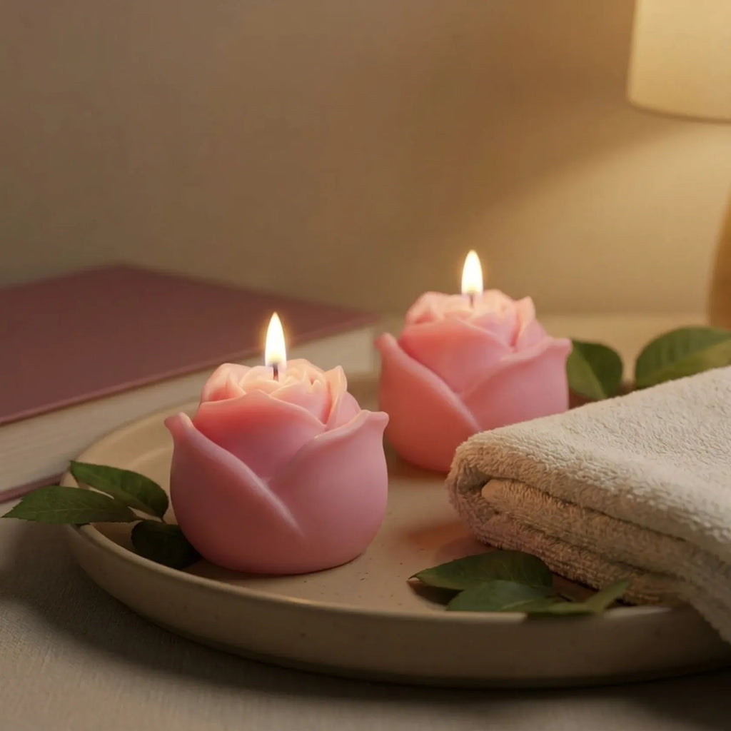 Rose Shape Candles