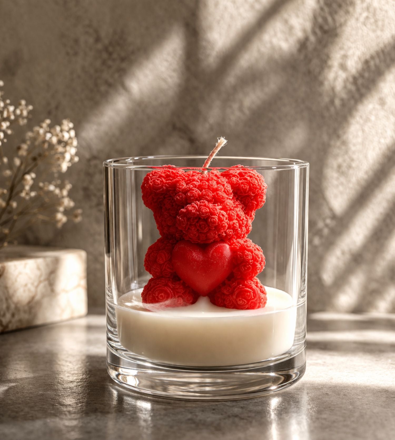 Love Bug Teddy Jar Candle