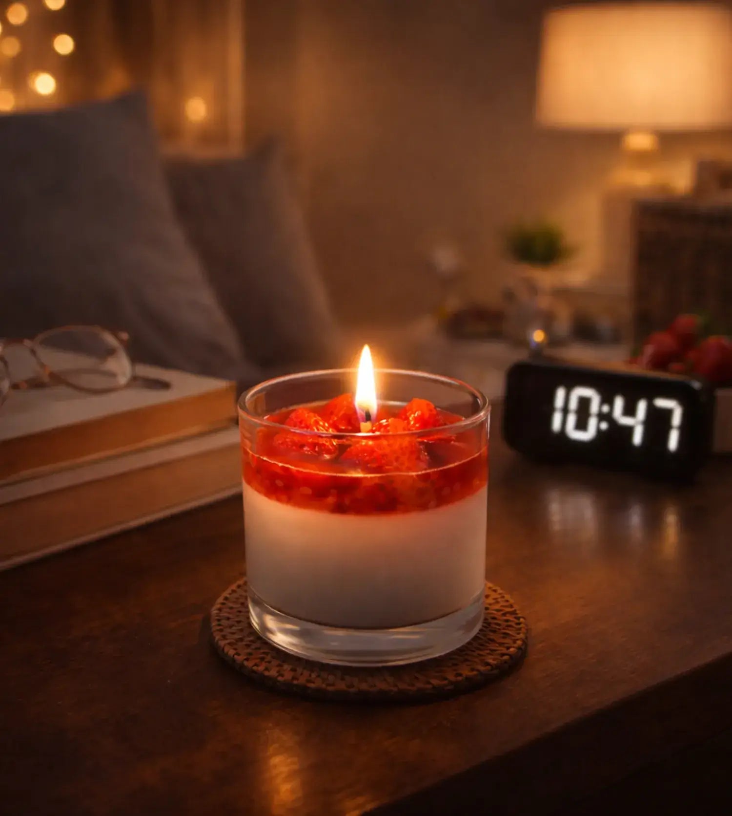 Strawberry Bliss Scented Candle