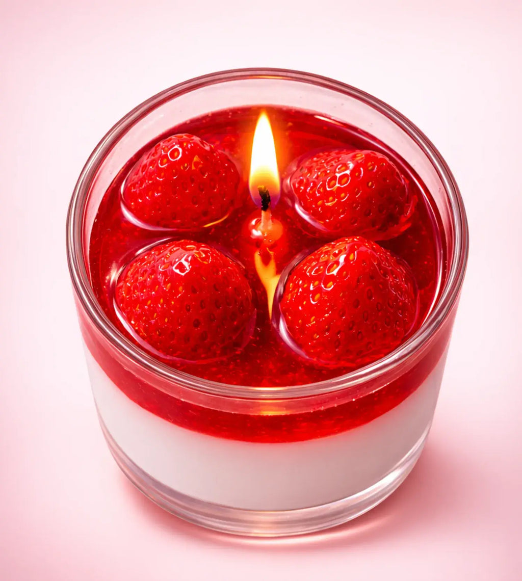 Strawberry Bliss Scented Candle