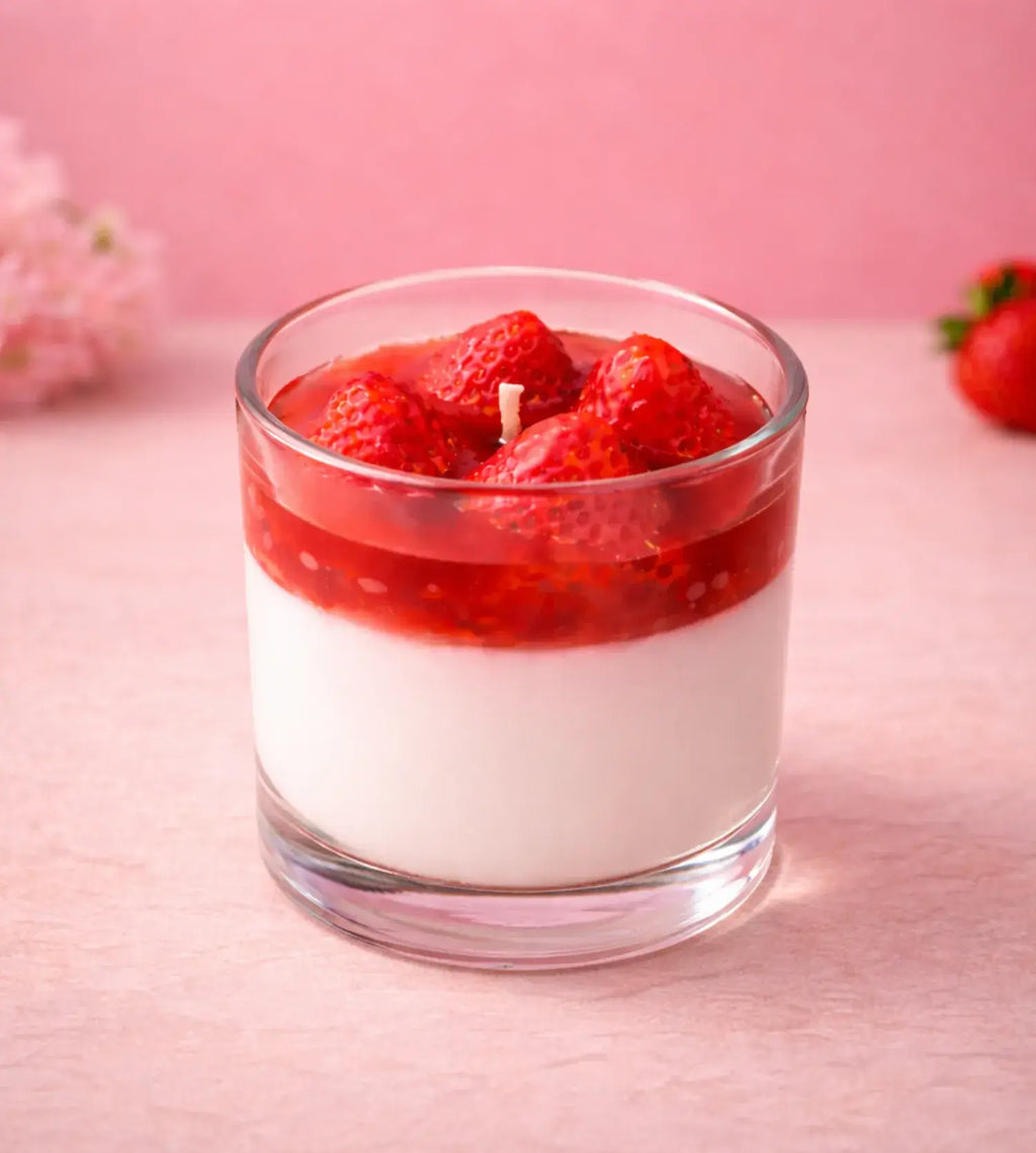 Strawberry Bliss Scented Candle