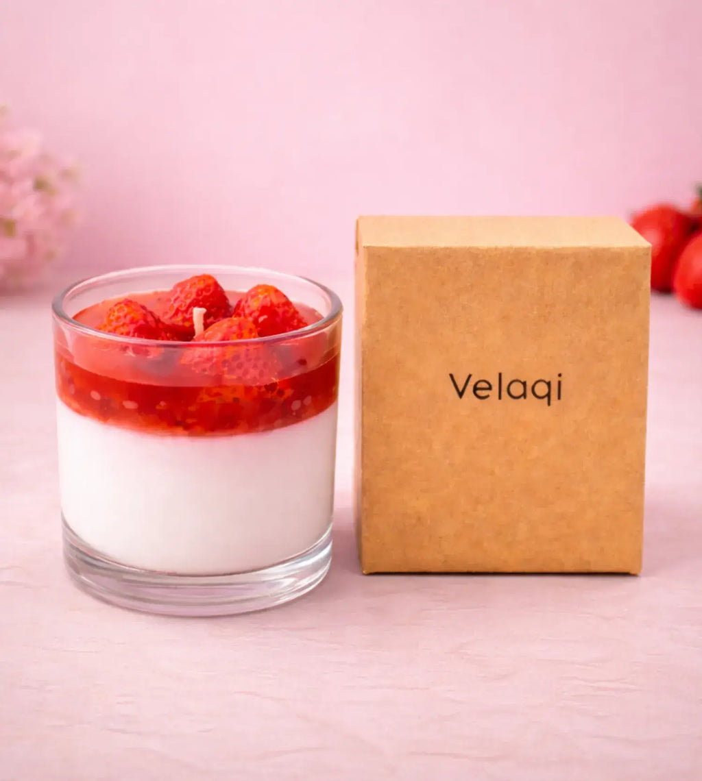 Strawberry Bliss Scented Candle